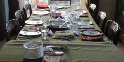 Thanksgiving table. Photo: J. Waits