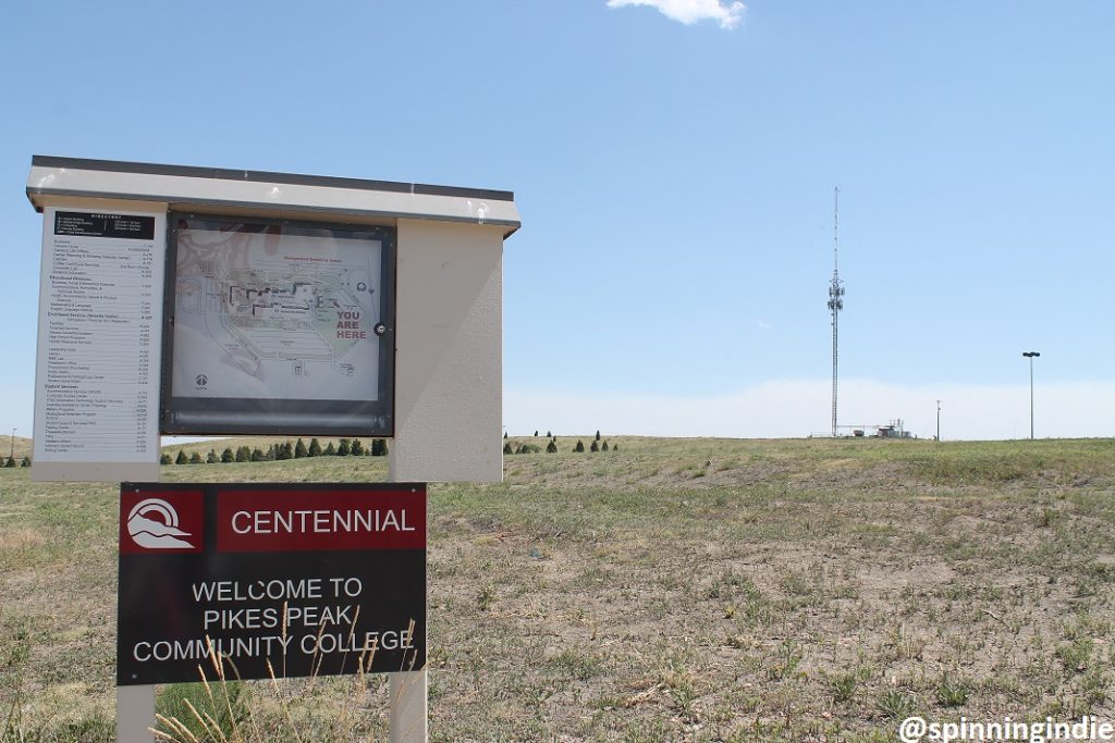 Pikes Peak Community College and the KEPC tower. Photo: J. Waits