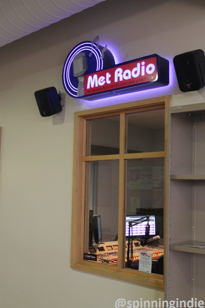 View of Met Radio from hallway. Photo: J. Waits