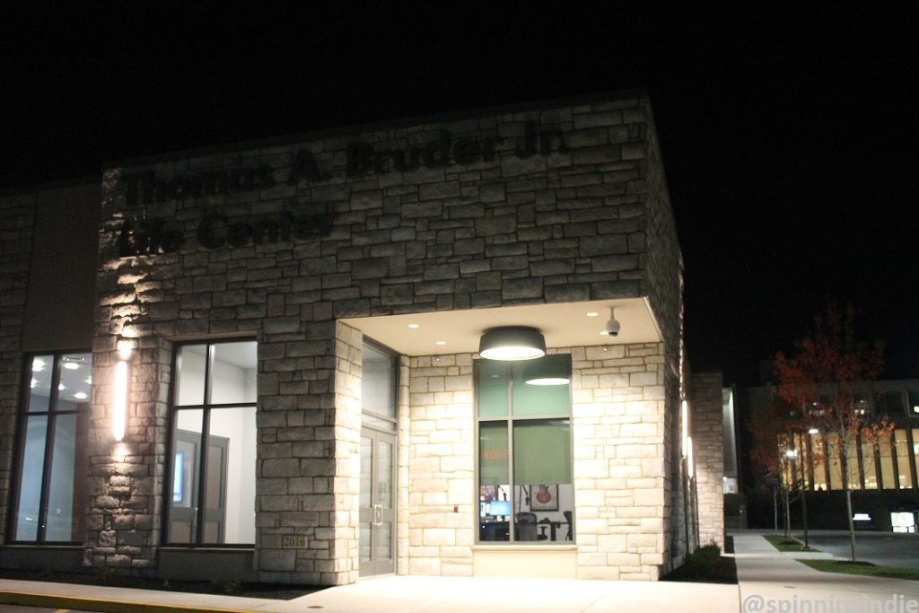 A glimpse at WNUW-LP from outside its building. Photo: J. Waits