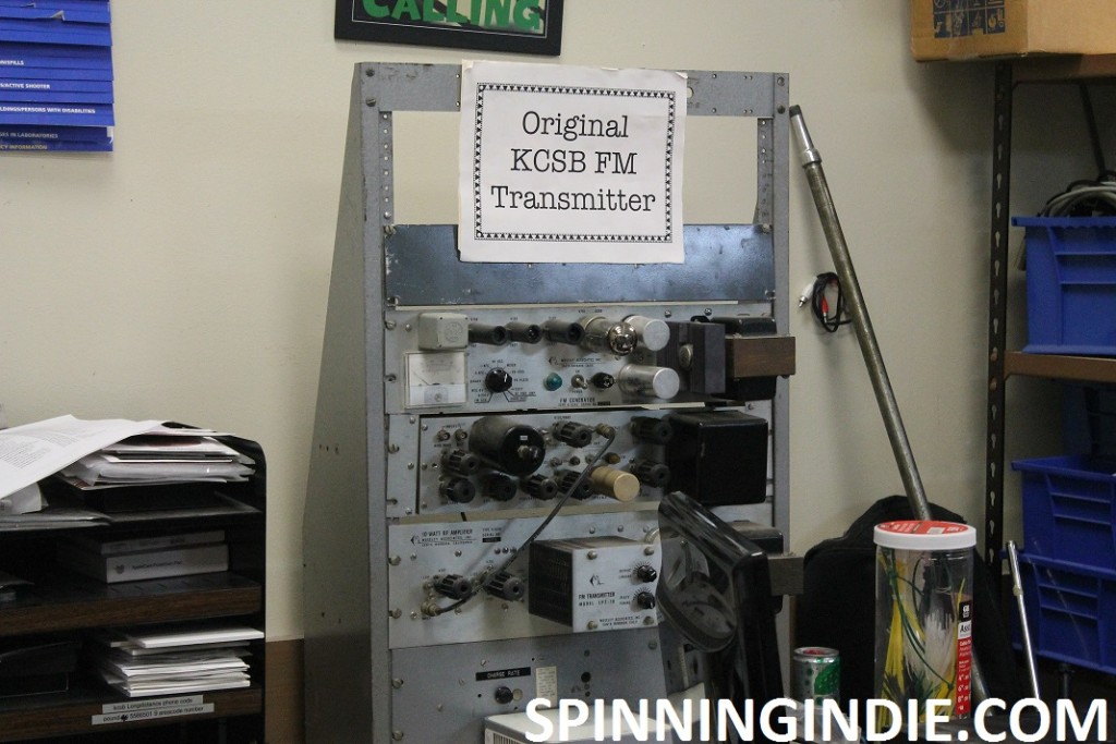 KCSB's old transmitter