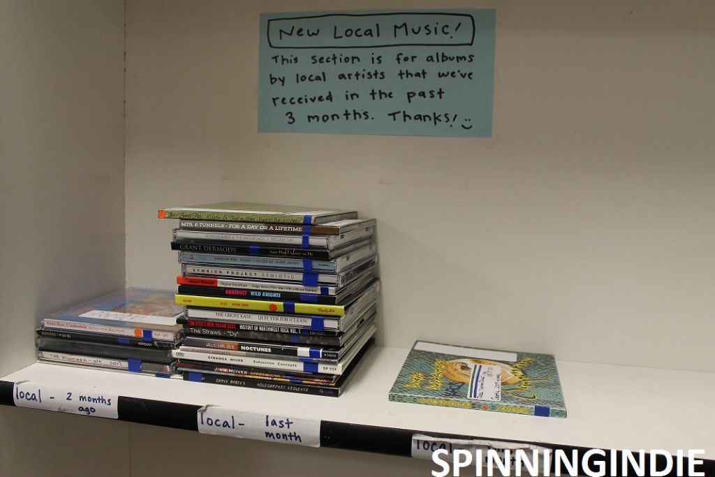 new local music at KAOS. Photo: J. Waits
