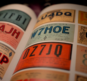 Uppercase #20's QSL Card Spread